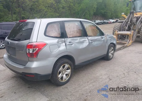 2014 Subaru Forester 2.5I z USA, uszkodzony, nr VIN JF2SJAAC1EH431879